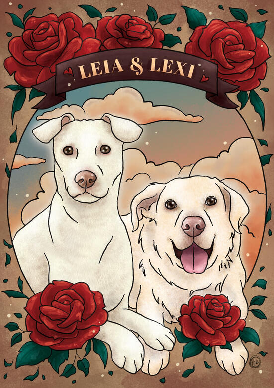 "Leia & Lexi"